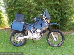 DRZ400 adventure bike build - adv mods