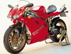 Ducati-916. At the top of any list of  where it belongs.