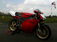 Ducati 996R. The bike I sold to Sydney Hoffman, Sydney Industries. Great guy, great bike. Repinned from my former account, deleted by PinPrudePolice.