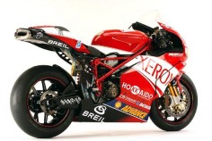 Ducati 999 Xerox, sort the exhaust and add a SSS arm and hey presto beautiful bike.