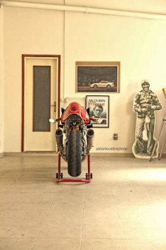 Ducati Cafe Racer by Marco Rebecchi - Marco OnePercenter R #motorcycles #caferacer #motos | 
