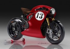 Ducati Cafe Racer Design by Kenyamasaki #motorcycles #caferacer #motos |