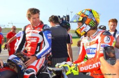 Ducati Legends: Troy Bayliss and Valentino Rossi