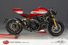 Ducati Monster 1200 S LLC Cafe Racer by GRAFIK ATELIER STEVEN FLIER | 