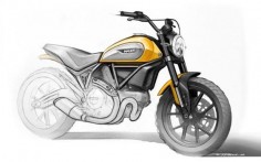 Ducati Scambler Sketch