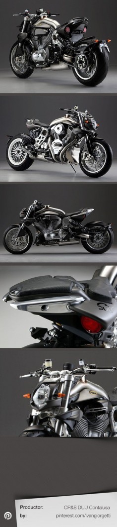 DUU Contalusa by CR #custom motorcycle #moto #tuning