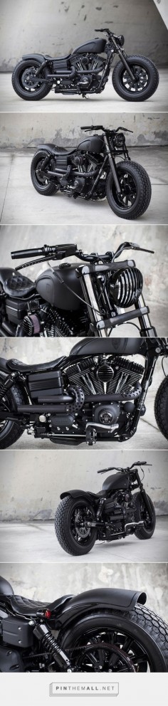 Dyna Guerilla Fat Bob by Rough Crafts | HiConsumption - custom motorcycle