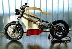 e-raw electric motorcycle , - , The stylish 