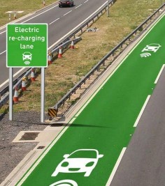 Electric charging lanes could be a reality on English roads within years