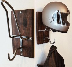 Elegant-Apparatus - Sissybar helmet rack by @stevenedwardrichie .    ...