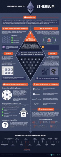 Ethereum Infographic - Beginners Guide