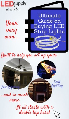 Everything you need to know about LED strip lights - Set up your LED project with help from us!