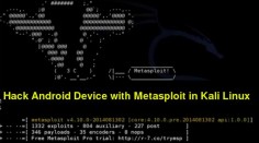 Exploiting Android Device with Metasploit in Kali Linux