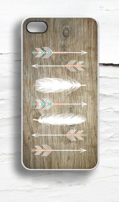 Faux Wood & Arrows iPhone Case cause I'm pinning iPhone cases even tho I don have an iPhone?