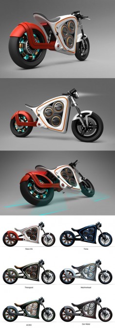 ♂ Frog Rana 2 electric motorcycle concept