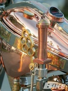 Full brass custom bike