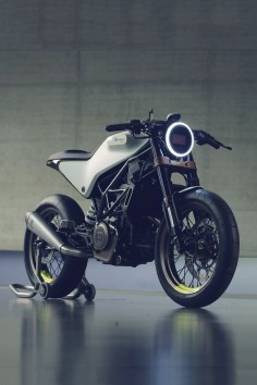 Future perfect: this is the 401 Vit Pilen concept motorcycle. Meaning "White Arrow," it's Husqvarna's vision of what a light, fast road bike should be. Based on already-available running gear, there's a high chance this machine will make it into production. Follow Bike EXIF on Instagram for more moto eye candy: