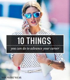 Genius career advice: 10 Things You Can Do Today To Advance Your Career // #CareerAdvice #Success #Tips