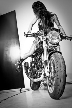 Girls and motorcycles