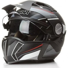 Givi Black  Tourer Modular Dual Sport Helmet ($315)