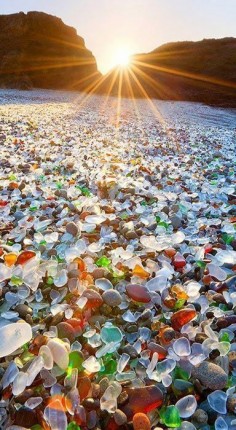 Glass Beach, MacKerricher State Park, near Fort Bragg, California