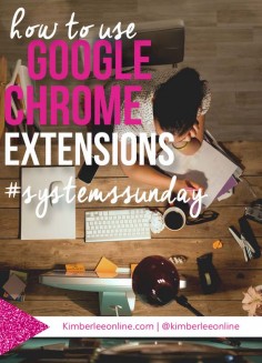 Google Chrome Extensions will change your internet experience and save you time in blogging and managing your online business. | Video tutorial + recommended chrome extensions.| Watch the video to get started!