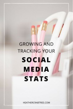 growing + tracking your social media stats