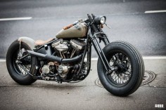 Harley Davidson Bobber By Freakie Motorcycles #motorcycles #bobber #motos |
