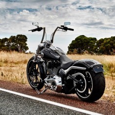 Harley Davidson Breakout FXSB: Highball 14" Apes, ChopZ Rear End Mod