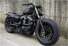 Harley-Davidson Sportster Bobber.