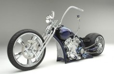 Harley Davidson "VLux" designed and built by Matt Hotch.