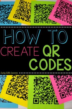 Have you ever wondered how TPT authors make those QR codes on their products?  This teacher has put together a tutorial that is super easy to follow so you can start making your own QR codes!