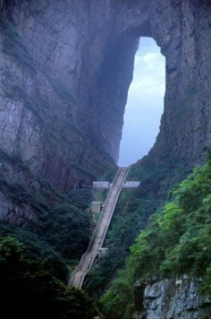 Heaven's Gate Mountain, Zhangjiajie City, China