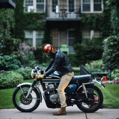 Honda CB 750-Habermann & Sons Classic Motorcycle Clothiers