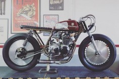 Honda CB350F – Apache Custom Motorcycles