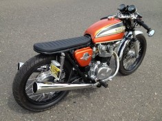 Honda CB450 Custom Vintage Motorcycle
