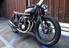 Honda CB550 cafe racer, another cool