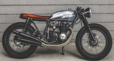 Honda CB550F 1975 Cafe Racer by Thirteen And Company #motorcycles #caferacer #motos |