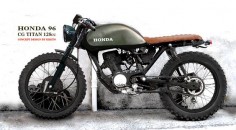 HONDA CG 96 Titan 125cc dirt
