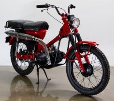 Honda CT90 ... like the one my grandmother used to ride. @Leigh Klein