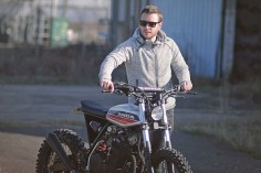Honda XR600R Street Tracker - Dimitri Chaussinand #motorcycles #streettracker #motos |