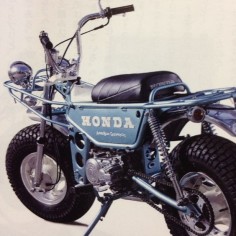 Honda Z50 trail bike