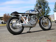 How beautiful is this Yamaha SR500 cafe racer from Chappell Customs?