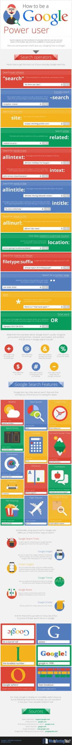 How to Be a #Google Power User - #socialmedia