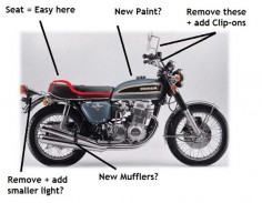 How to build a Cafe Racer for cheap