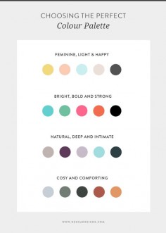 How to choose the perfect colour palette for your small business — Nesha Designs
