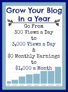 How to Grow Your Blog in a Year & Start Earning Over $1,000 a Month - Beauty Through Imperfection