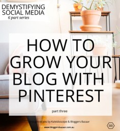 How to grow your blog with Pinterest