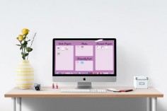How to make an organized desktop screen