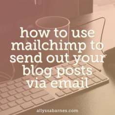 How to Setup an RSS Campaign in MailChimp